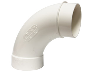 Alkūnė ilga 90° (vidus- išorė) Ø2„(50,8mm)