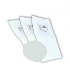 3 itin atsparūs elektrostatiniai filtro maišeliai ir vienas apvalus filtras